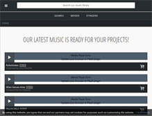 Tablet Screenshot of machinimasound.com